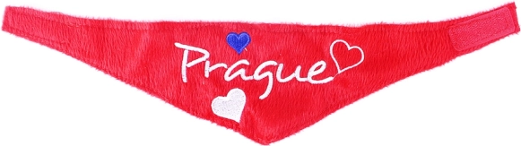 Plyšový šál Prague pre plyšové zvieratá