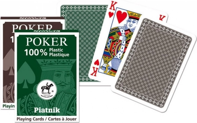Plastové karty na POKER a BRIDŽ – francúzsky typ