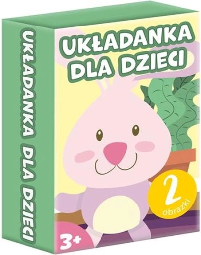 Mini puzzle pre deti Králik