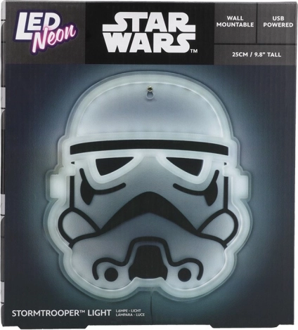 StarWars neónová lampička Stormtrooper