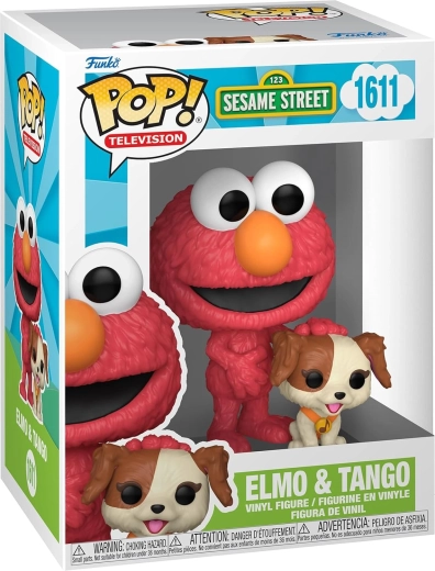 Funko Pop! Television Sesame Street Elmo & Tango #1611 - 1 kus