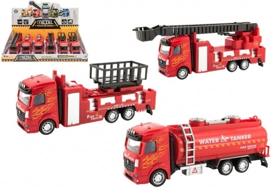 Hasičské auto s funkciou naťahovania
