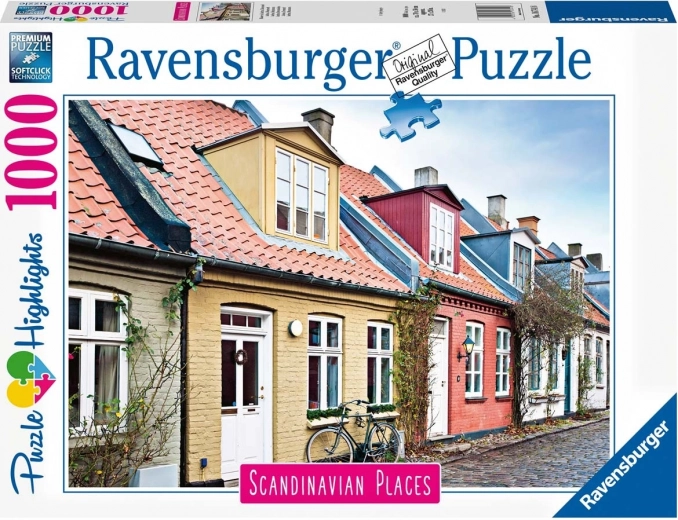 Puzzle 1000 prvkov Škandinávske mesto 2
