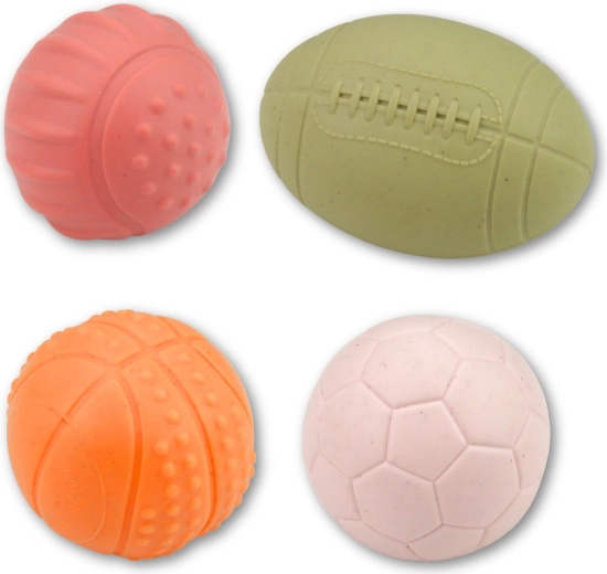 Textúrované loptičky na hmatové objavovanie