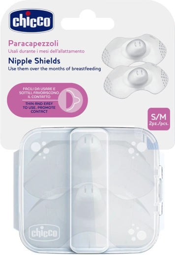 Chicco silikónové chrániče bradaviek SkinToSkin 2 ks S/M