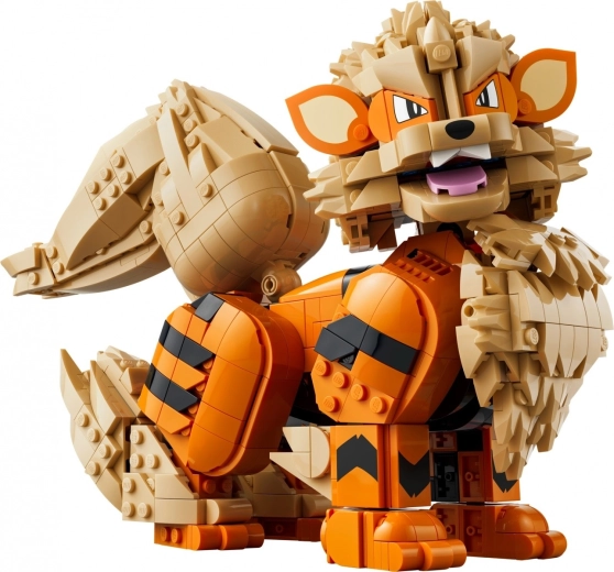 Polohovateľný Arcanine pre dynamické pózy