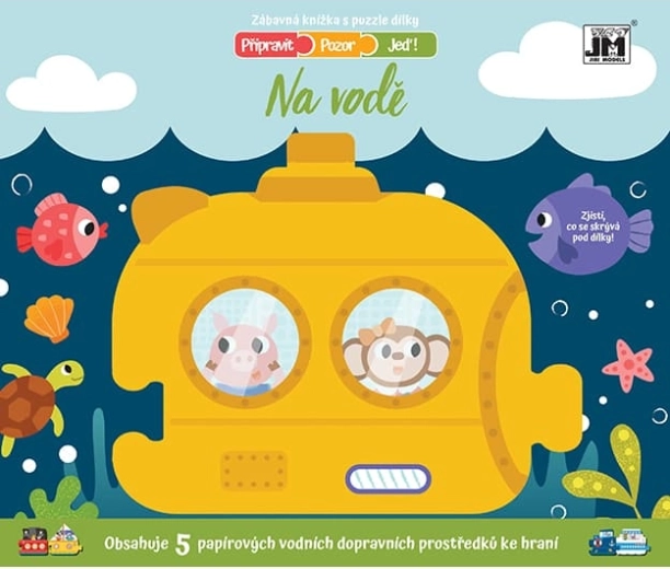 Pripraviť, pozor, štart! na vode – interaktívna kniha s vyberateľnými dielikmi