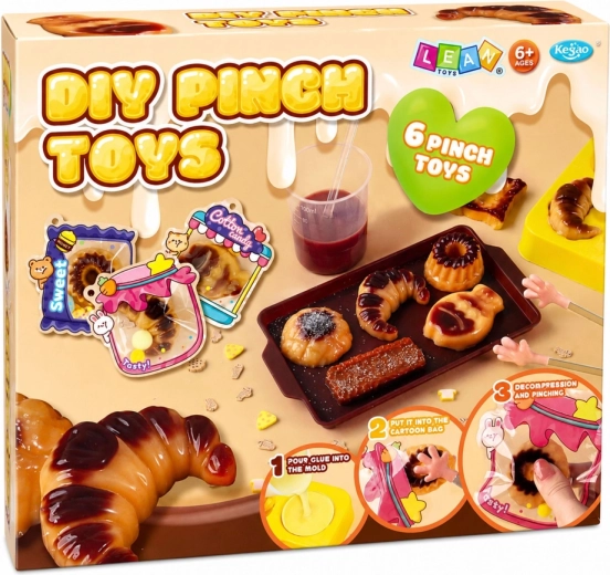 Vytvorte až 6 roztomilých squishy sladkostí