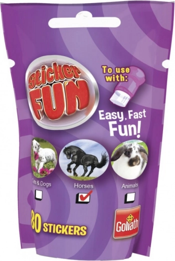 Sticker Fun Refill – doplnkové samolepky pre aplikátor od GOLIATH GAMES