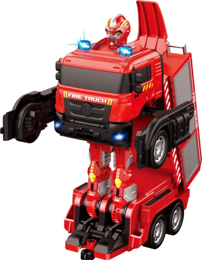 Skutočná hasičská akcia s vodným delom