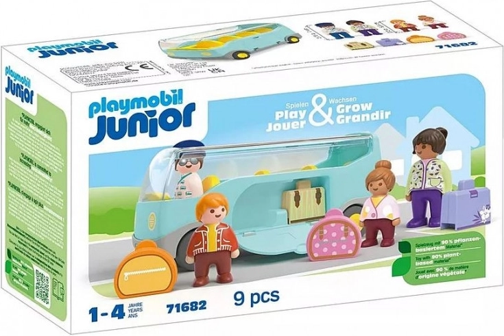 playmobil junior turistický autobus s figúrkami