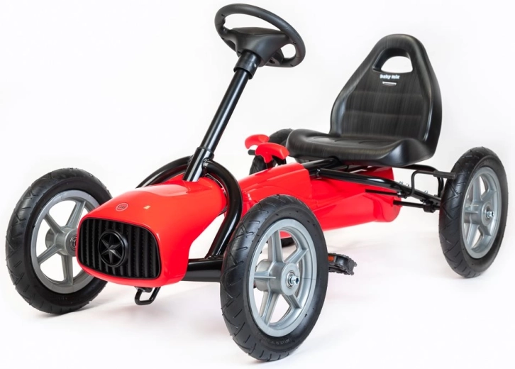 Detská šliapacia motokára BABY MIX Buggy červená