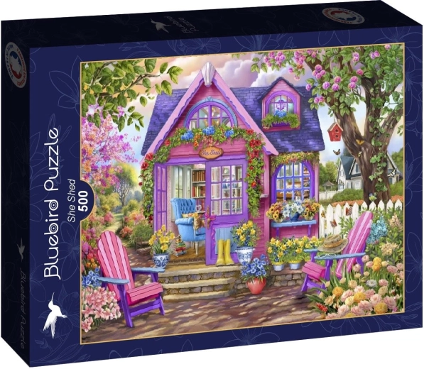 Bluebird puzzle jej stodola 500 dielikov
