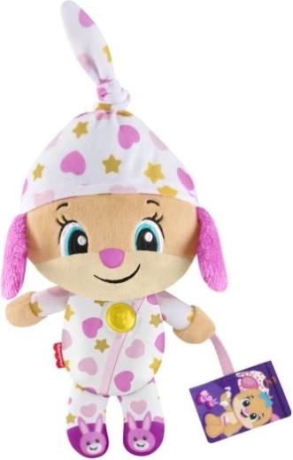 Jemne svietiace srdiečko pre pokojné zaspávanie