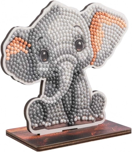 Diamantové maľovanie Safari: Slon