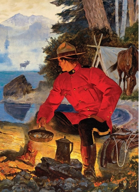 EUROGRAPHICS Puzzle Ráno u Táboráku 1000 Dílkov