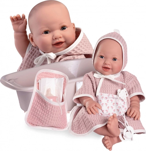 Mrkajúca a cikať realistická bábika bábätko s celovinylovým telom