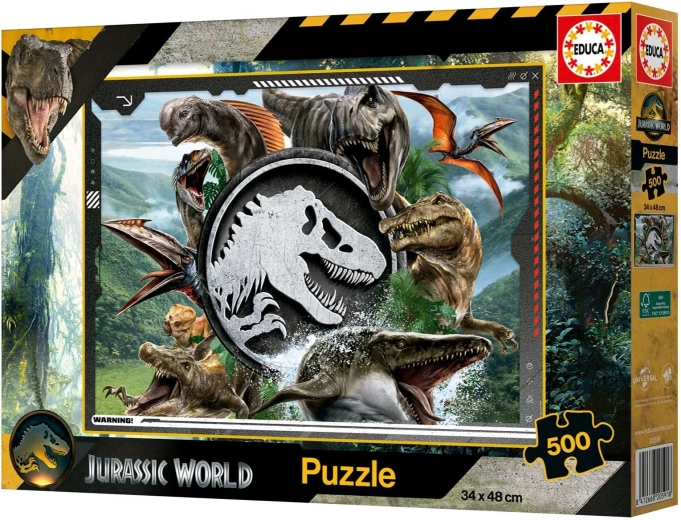 Educa puzzle Jurassic World 500 dielikov