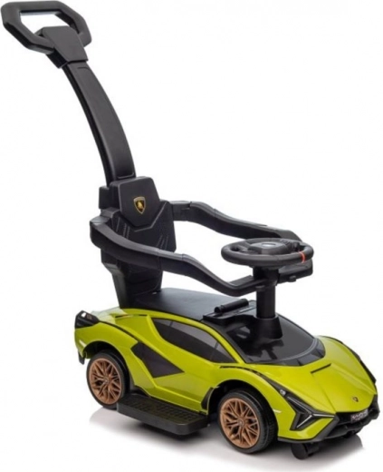 Odrážadlo s vodiacou tyčou Lamborghini QLS-996T – Zelená