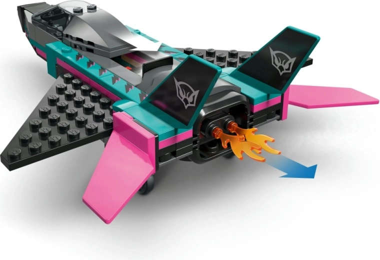 Aerodynamické prúdové lietadlo na vysokorýchlostné lety