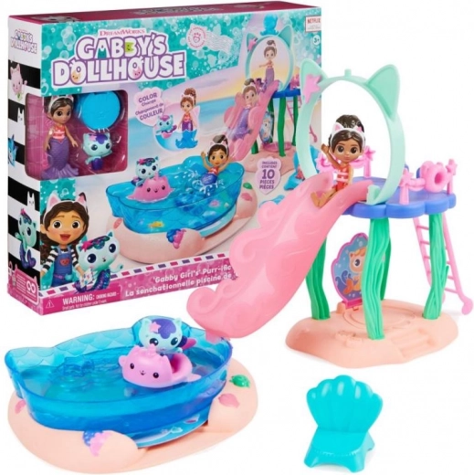 GABBY’S DOLLHOUSE bazénový herný set s morskými vílami