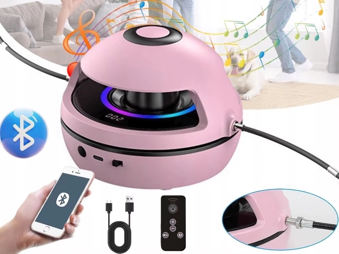 Skákanie v rytme vďaka Bluetooth a svetelným efektom