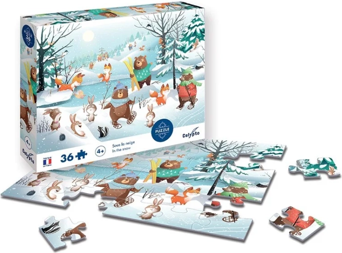 Sentosphere puzzle Na snehu 36 dielikov