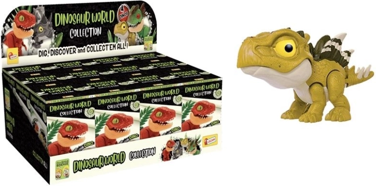 Lisciani i'm a genius Svet dinosaurov – kolekcia 4 dinosaurov