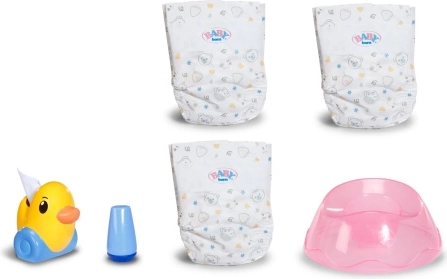 Baby Born interaktívna sada s nočníkom pre bábiky 43 cm