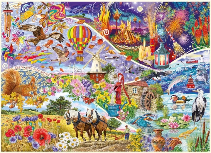 Gibsons puzzle Elementárne 1000 dielikov