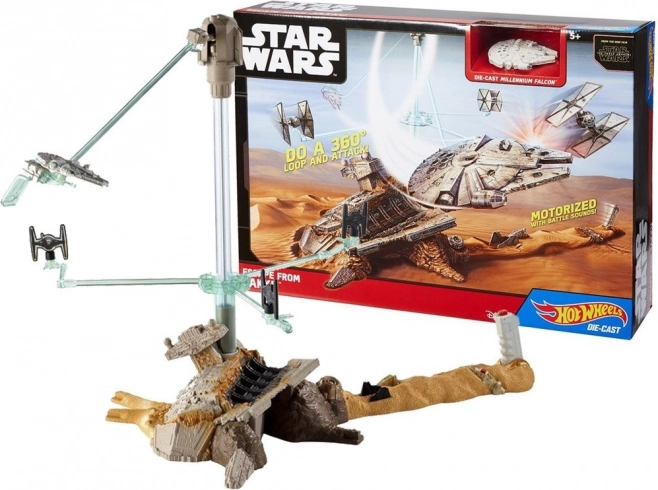 Herná sada Star Wars od Hot Wheels s kozmickými loďami