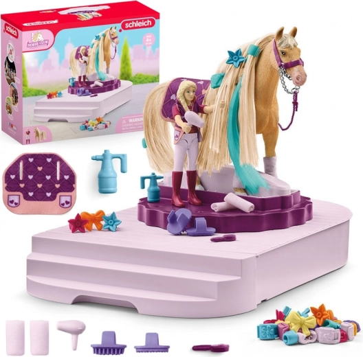 Rotujúca stanica pre starostlivosť o kone Schleich Horse Club Sofia's Beauties