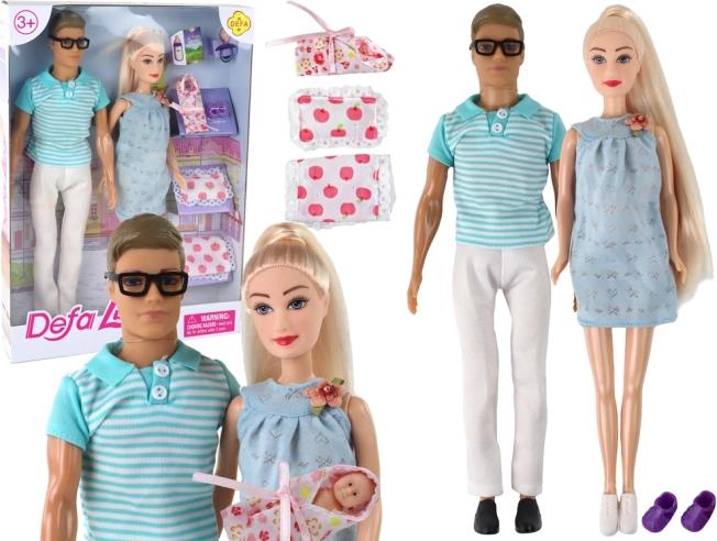 Tehotenská bábika Kevin a Lucy
