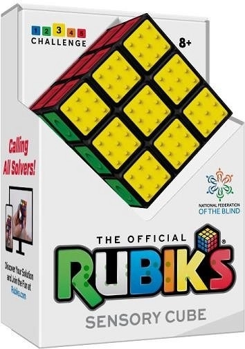 Rubikova kocka 3x3 Sensorial pre zrakovo postihnutých