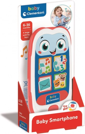 Baby Clementoni Interaktívny telefón pre deti