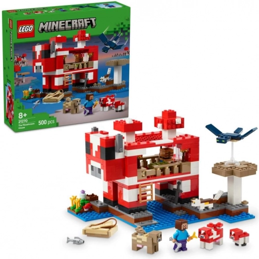lego minecraft dom hubeľ-kravy