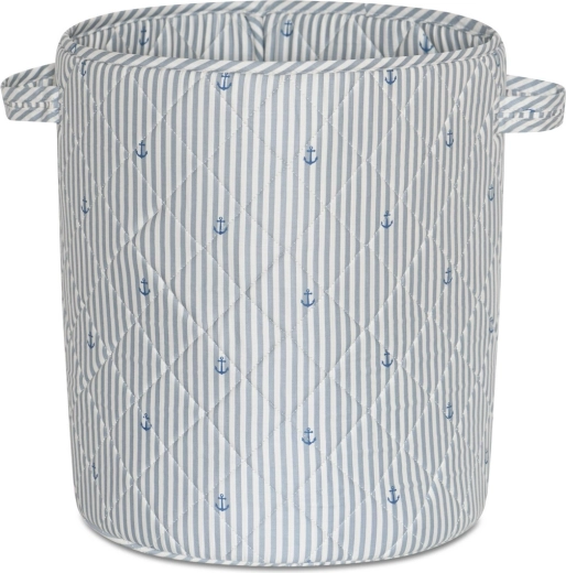 NuuRoo Moe prešívaný kôš big stripe anchor