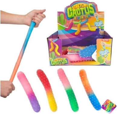 Kaktus antistresová hračka silikónová 24 cm