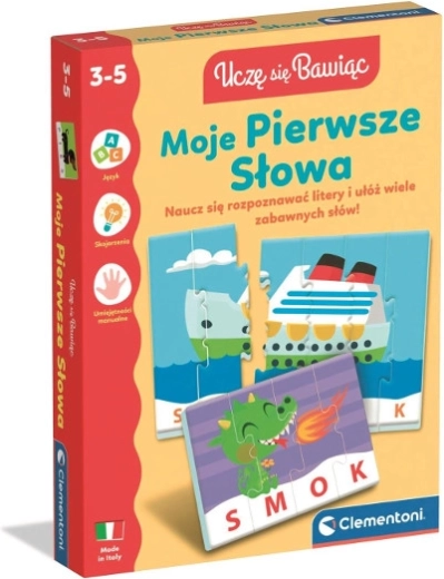 Puzzle Moje prvé slová – vzdelávacia hra pre deti 3–5 rokov