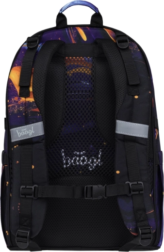 Ľahký a ergonomický batoh s popruhmi na skateboard