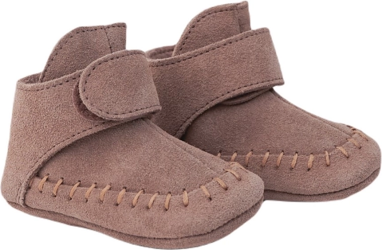 Lodger walker kožené capačky mocassin beaver (15–18 mesiacov)