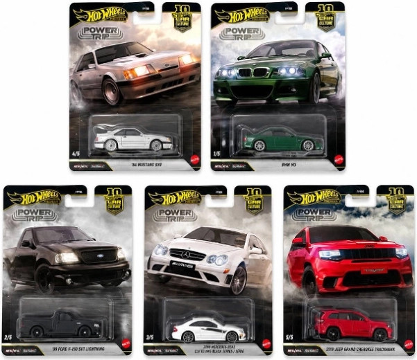 Zberateľské autíčko Hot Wheels Premium Power Trip (mix variant) - 1 kus