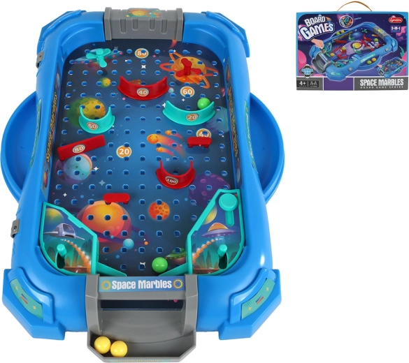 Stolný pinball Vesmír – cestovná mechanická hra pre deti aj dospelých