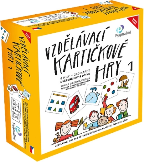 Pygmalino vzdelávacie kartičkové hry 1