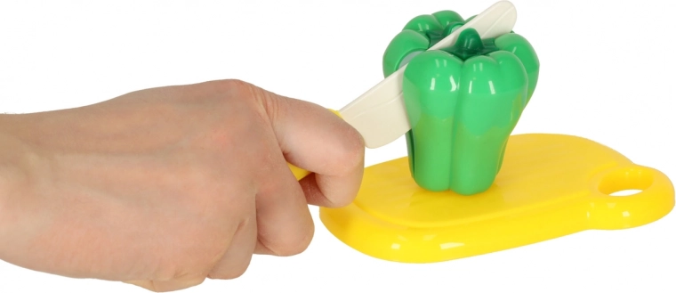 Sada ovocia a zeleniny na krájanie na suchý zips, 28 dielov