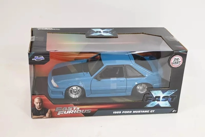 Jada Ford Mustang GT 1989 Rýchlo a zbesilo v mierke 1:24