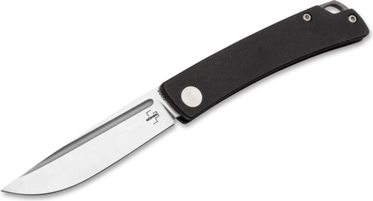 Böker Plus Celos G10 čierny vreckový nôž 6,7 cm