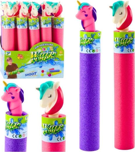 Penená vodná pumpa s jednorožcom 35 cm
