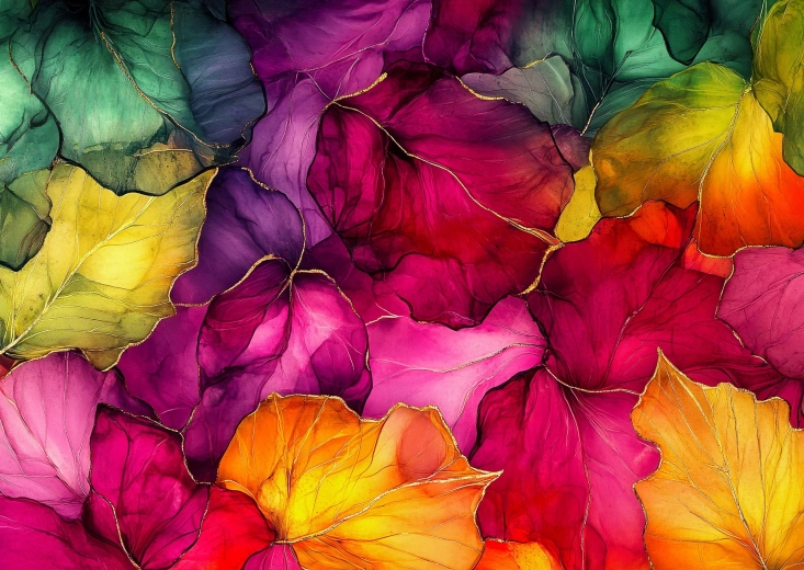Enjoy puzzle Abstraktné jesenné lístie 1000 dielikov