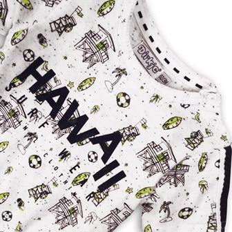 Hravá letná potlač HAWAII